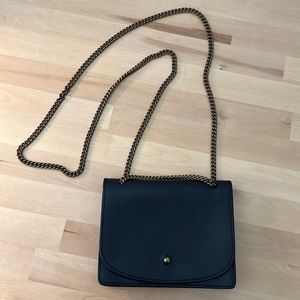 Madewell The Chain Crossbody Leather Purse